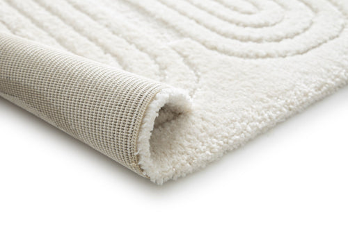 AFK Living vloerkleed Sinea - reliëfeffect - beige - 200 x 290 cm - vtwonen shop