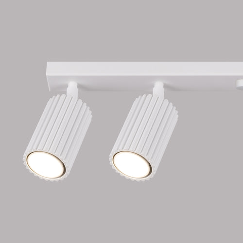 Sollux Lighting Plafondlamp KARBON 6L wit - 117x6,5x16,5cm