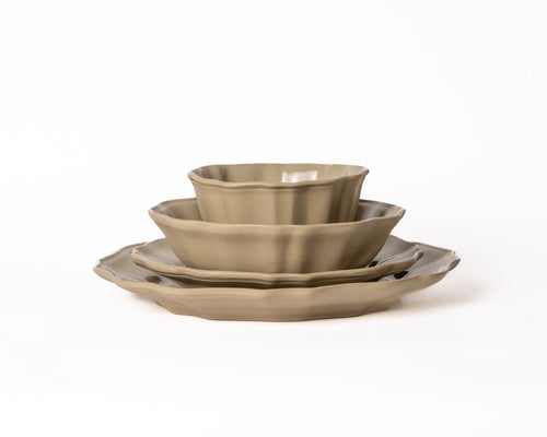 Mimo Homeware serviesset Wild Olive - 4-delig - 2 personen