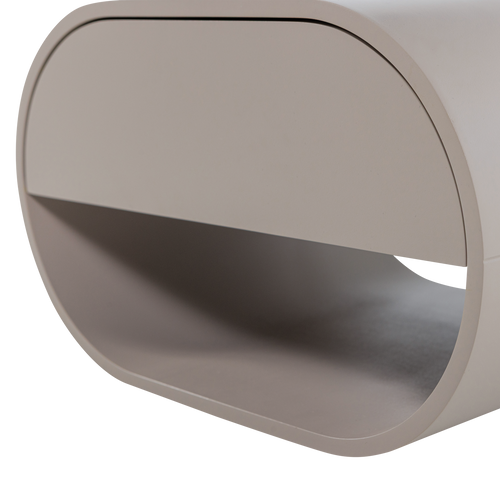 WOOOD nachtkastje hangend Momo - Hout - Zand - 24x36x28