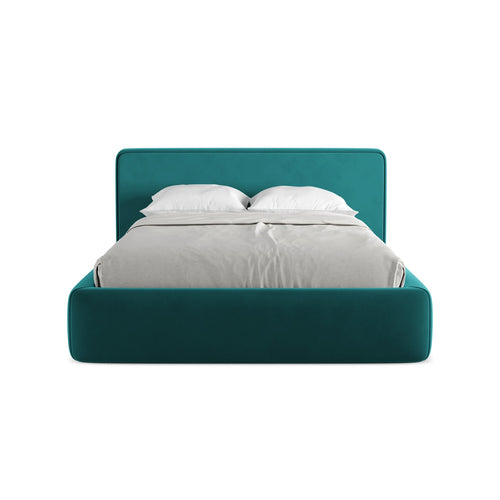 LaMiaSofa Bed met opbergruimte Firenze - velours - marien - 180x225x82