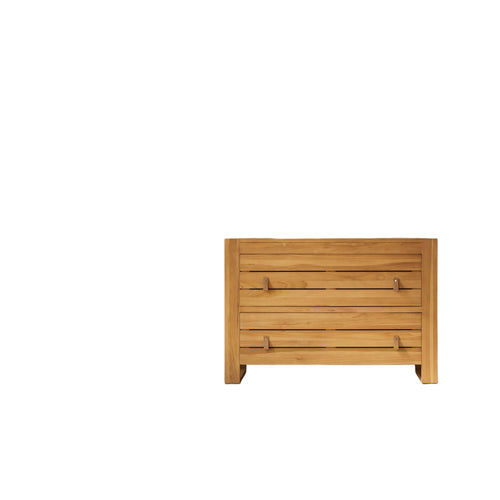 Tikamoon Commode van massief teakhout - Naturel