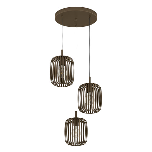 EGLO hanglamp Romazzina - e27 - brons