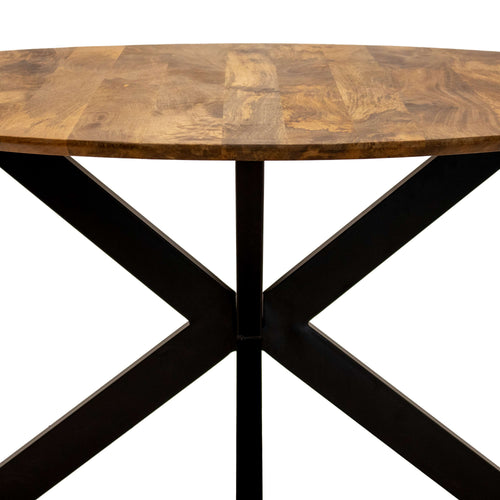 Kick eettafel Jake - 140cm - Bruin