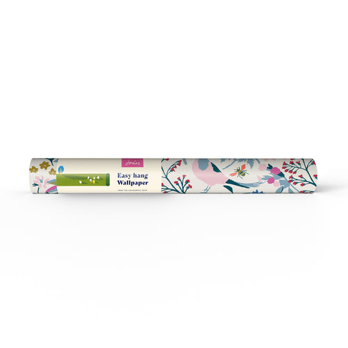 Joules Vliesbehang - Fields Edge Floral Antique - Wit - 10mx52cm - vtwonen shop