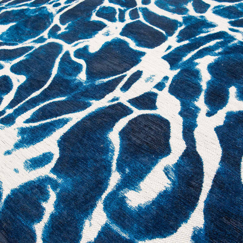 Louis De Poortere vloerkleed Surf - blauw - 240x240cm