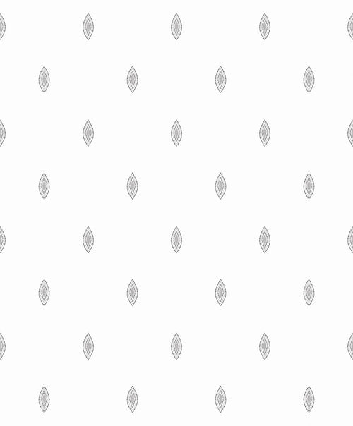 Masureel behang art deco motief wit - 53 cm x 10.05 m - 632131 - vtwonen shop