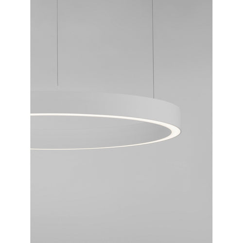 Nova Luce STING Geïntegreerde LED-hanglamp voor plafond, zandwit, Triac dimbaar, 50W, 2968lm, 3000K