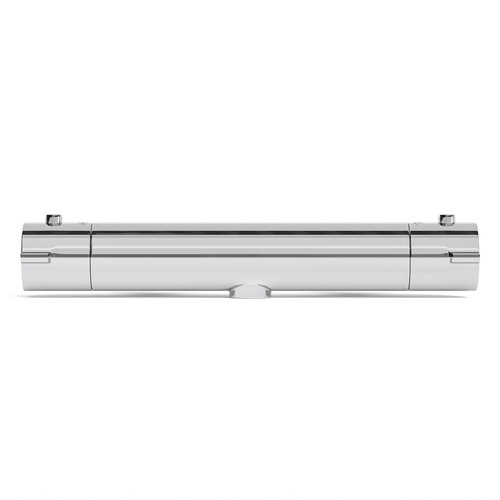 LOMAZOO thermostatische douchekraan - met temperatuurbegrenzer 38°C - chroom - h.o.h. 12 cm