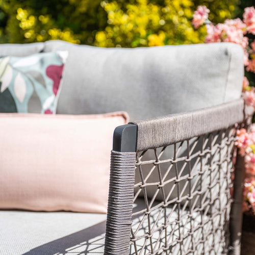 Garden Impressions Loungeset Oliver 4-delig - donker grijs