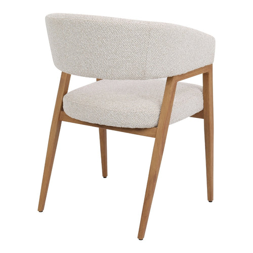 DÉJA Living Eetkamerstoel Fureso - Beige/Naturel - Set van 2