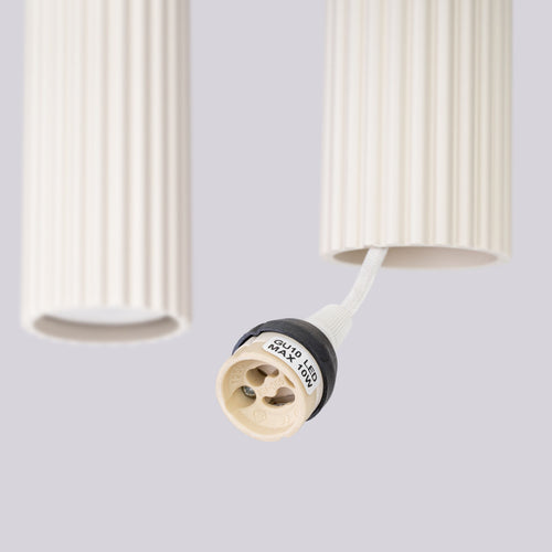 Sollux Lighting Hanglamp KARBON 4L beige - 81x5x120cm