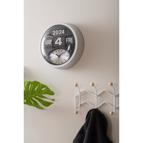 Present Time kapstok Double Zig Zag - wit - 61x6.5x20cm - vtwonen shop