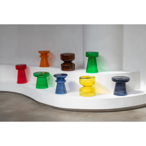 Leitmotiv bijzettafel Amarre - blauw - 32x32x45cm - vtwonen shop