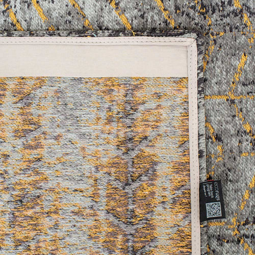 Louis De Poortere vloerkleed Broadway Glitter - zwart - 80x150cm