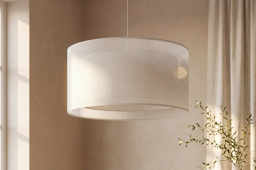bpskoncept hanglamp Duo Linen Light - Ø50 cm
