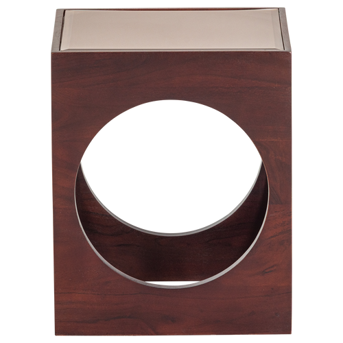 WOOOD bijzettafel Trax - Acaciahout - Bruin - 45x37x37