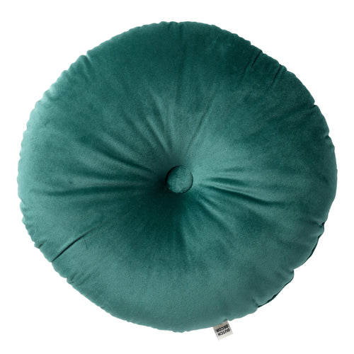 Dutch Decor - KUSSENSET - 4-delig - Velvet Shapes - 45x45 cm en Ø40 cm - inclusief binnenkussens - groen - vtwonen shop