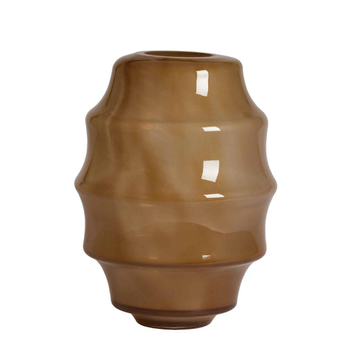 Light & Living vaas Nayoro - bruin - Ø31cm