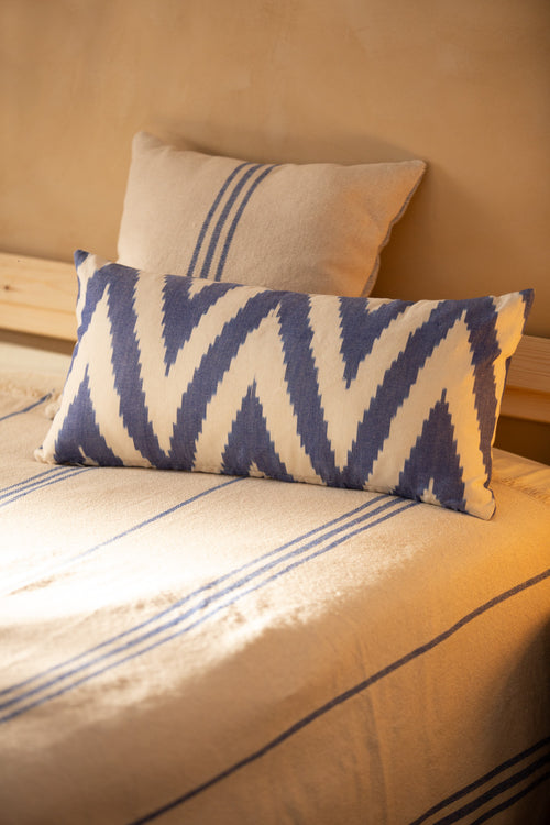 Calma House Kussenhoes Galdana - Blauw - 30x60