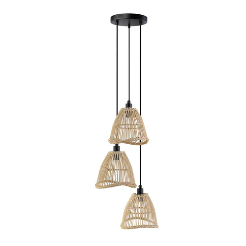 HOME DELUXE Hanglamp van rotan FELIA - Beige - vtwonen shop