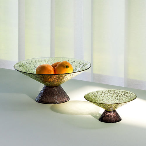 Hübsch glazen kom Bonbon - glas - ø15xh7cm - vtwonen shop