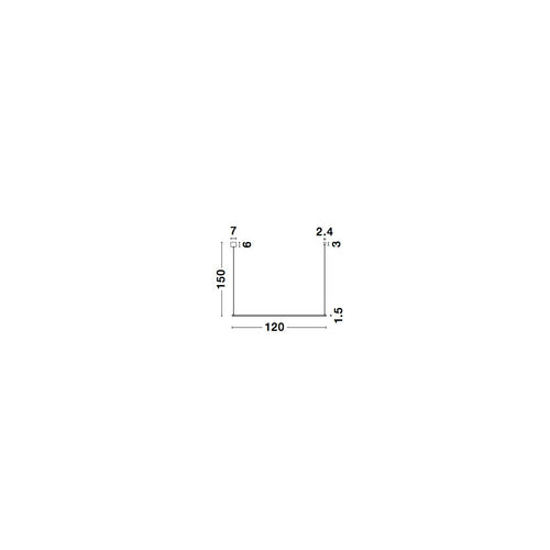 Merano Albuquerque Bar Plafondlamp Sandy Zwart Aluminium LED 20W 1400Lm 3000K