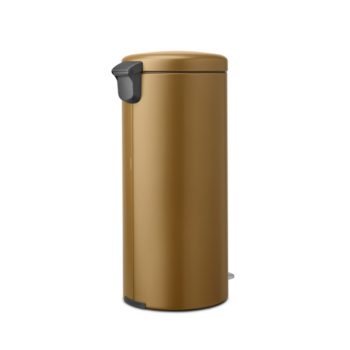 NewIcon pedaalemmer 30 liter met kunststof binnenemmer - Warm Brass - vtwonen shop
