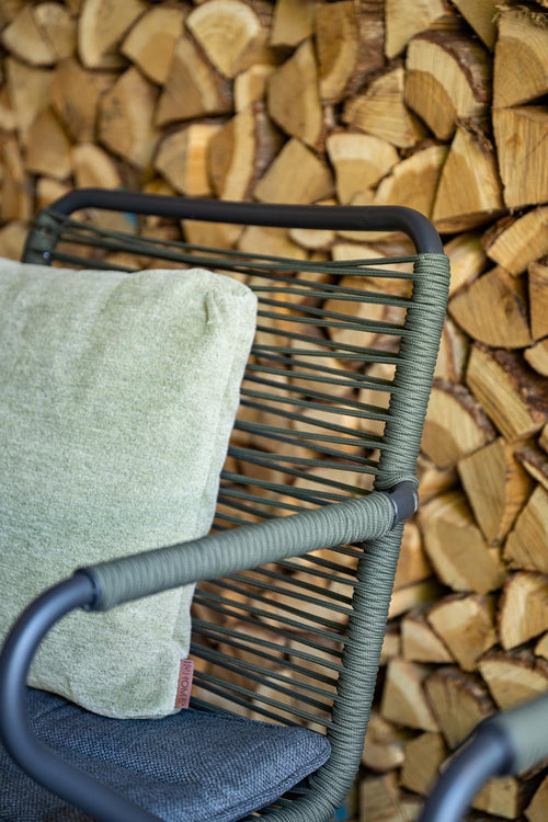 Hermes loungeset - 5-delig - carbon black - moss green - mystic grey - vtwonen shop