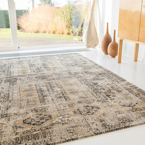Louis De Poortere vloerkleed Agha Old Gold - beige - 240x340cm - vtwonen shop