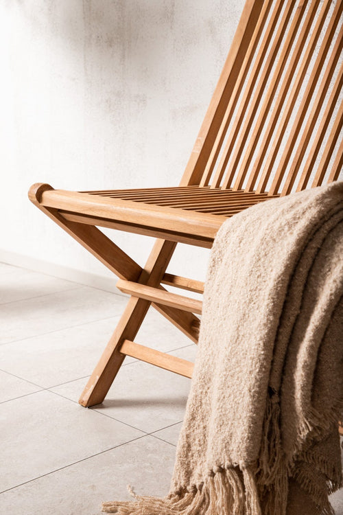 Nest outdoor Joan houten tuinbank naturel - 100 x 62 cm - vtwonen shop