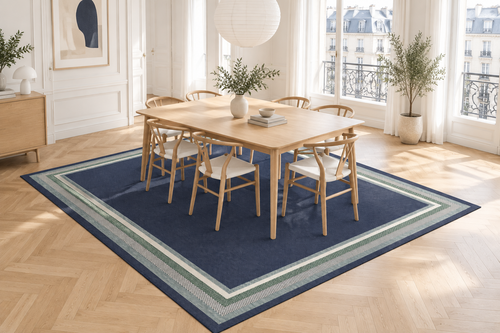 AFK Living vloerkleed Marin - voor binnen en buiten - blauw - 160 x 230 cm