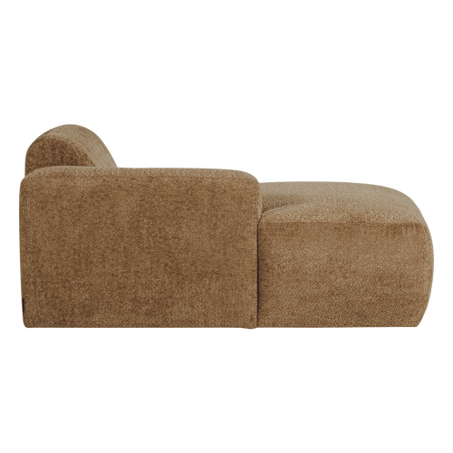 WOOOD chaise longue bank links Mojo Base - Wollig - H.geel - 74x112x162