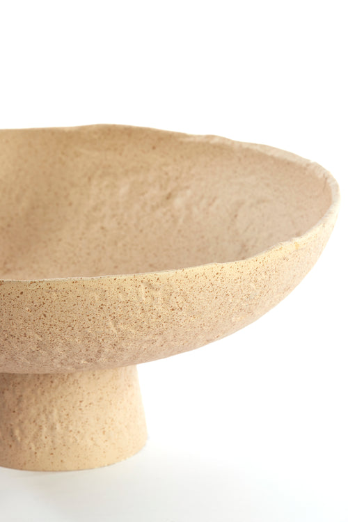 Light & Living schaal OTA - Ø38.5x17.5cm - bruin