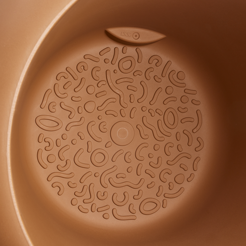 elho amber roll 60 karamel | Bloempot |Premium statementdesign