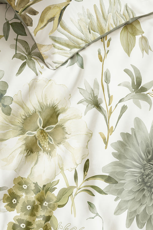 Beddinghouse Dekbedovertrek Florent - 240 x 200/220 cm - Groen