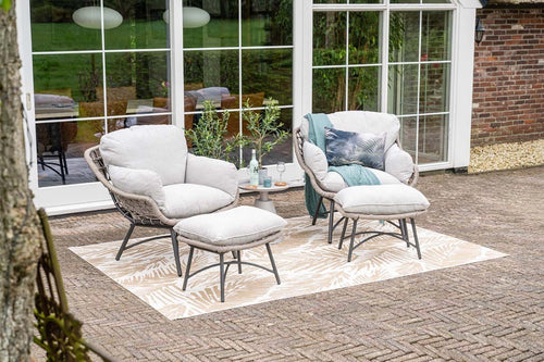 Zavala bijzettafel - diameter 50xH48 cm - taupe - vtwonen shop