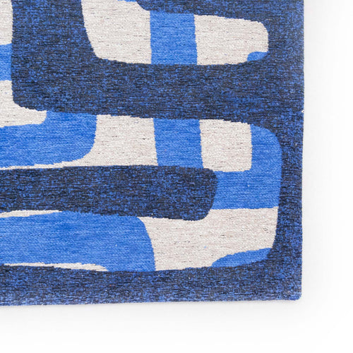 Louis De Poortere vloerkleed Ultramarine - blauw - 240x340cm - vtwonen shop