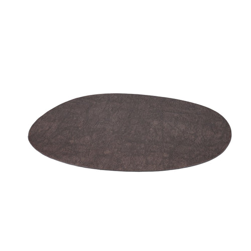 S|P Collection - Placemat 43,5x36,5cm organisch metallic bruin Dinner - Set van 4