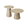 Furnhouse salontafel set Tango - Zwart - Ø 45/60 cm