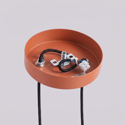 Sollux Lighting Hanglamp ARCHE 2P rode oker - 15x15x118cm