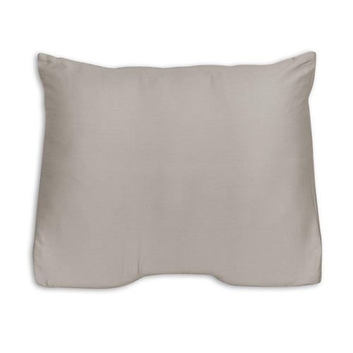 Silvana Support - Katoensatijn Kussensloop Schoudercontour voor kussen Paars - 60 x 60/70 cm - Zand