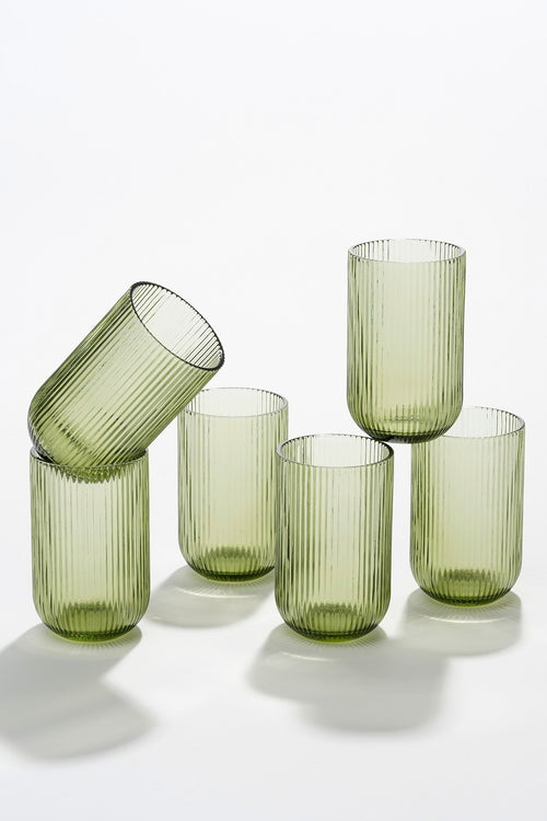 Mica Decorations Merlot Drinkglas - 400 ml - Glas - Lichtgroen