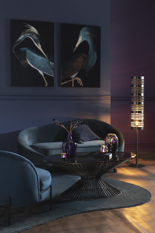 J-Line sofa Elisabeth - textiel/metaal - groen