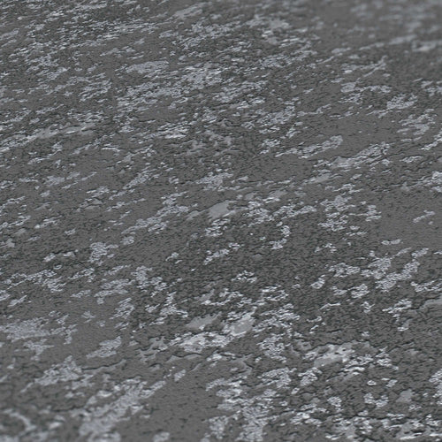 A.S. Création behang effen zwart, zilver en grijs - 53 cm x 10.05 m - AS-377746 - vtwonen shop