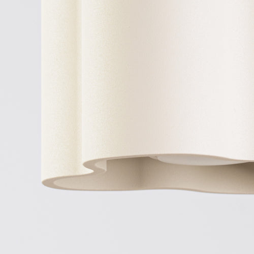 Sollux Lighting Plafondlamp OVIO 1 beige GU10 - 12x12x10cm
