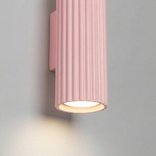 Sollux Lighting Wandlamp KARBON 20 roze - 6,5x8,5x20cm