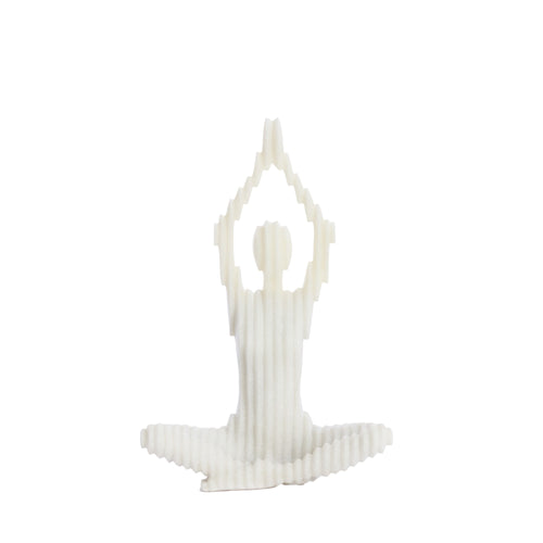 Light & Living ornament Zenna - wit - 28x17x41.5cm