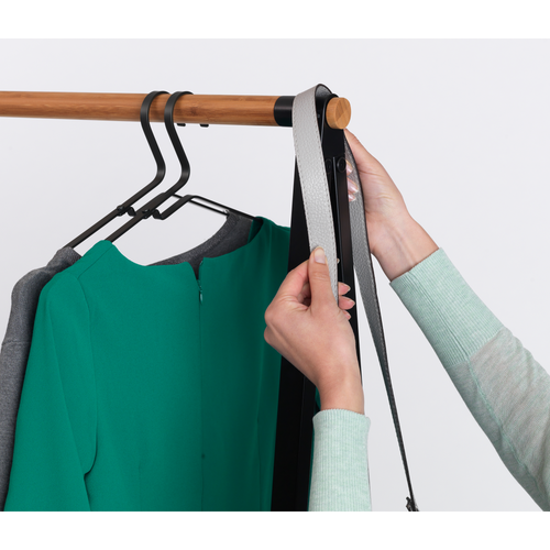 Brabantia Aluminium Kledinghangers, set van 4 - Black