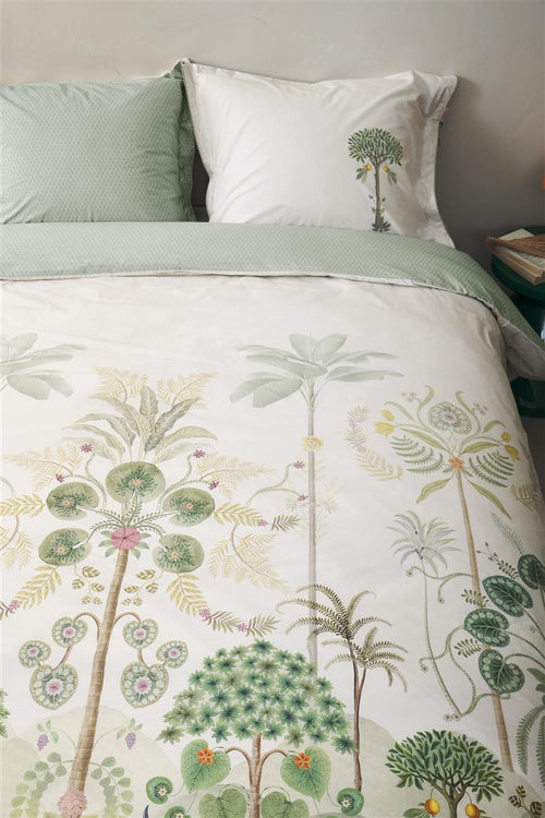 Pip Studio dekbedovertrek Panoramico - 200x200/220 cm - gebroken wit - vtwonen shop